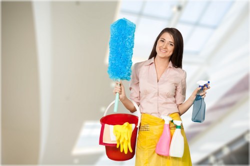 Carpet cleaners in Covent Garden using advanced equipment on a rug
