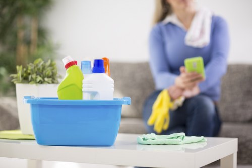 Cleaning technician removing pet odour from carpet in Covent Garden